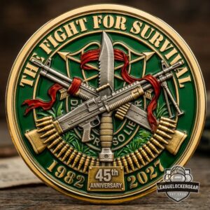 Rambo First Blood 45th Anniversary Challenge Coin