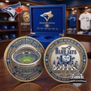 Toronto Blue Jays 50 Years 1977-2026 Legends of Baseball Collector's Coin