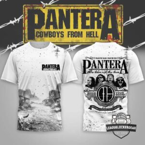 Pantera Cowboys From Hell All Over Print T-Shirt