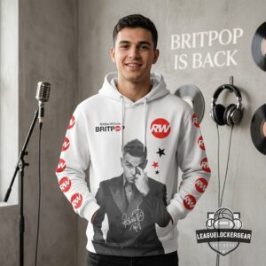 Robbie Williams Britpop 2026 Tour Hoodie