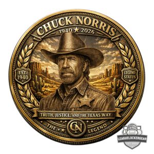 Chuck Norris 1940-2026 The Legend Commemorative Coin