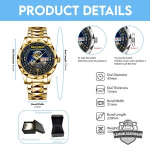 Iron Maiden 50th Anniversary Alloy Luxury Quartz Watch