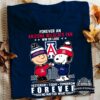 Arizona Wildcats Snoopy Peanuts Forever Fan Win Or Lose T-Shirt
