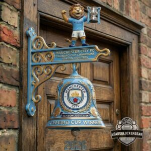 Manchester City FC Carabao Cup Champions Season 2025/2026 Championship Bell