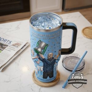 Manchester City FC Carabao Cup Champions Season 2025/2026 Handled Tumbler