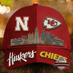 Nebraska Huskers x Kansas City Chiefs Baseball Cap