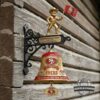 San Francisco 49ers 80th Anniversary Faithful to the Bay Wall Hanging Bell