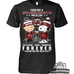 Snoopy Forever a South Carolina Fan T-Shirt