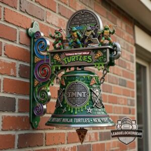 Teenage Mutant Ninja Turtles New York Wall Bell Sign