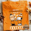 Tennessee Volunteers Snoopy Charlie Brown Forever A Fan T-Shirt