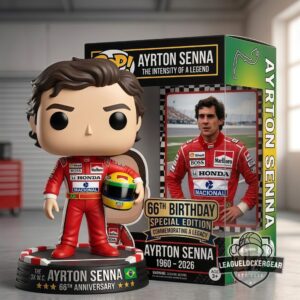 Ayrton Senna 66th Anniversary Funko Pop Figure
