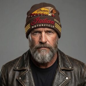 Indian Motorcycle Custom Name Beanie