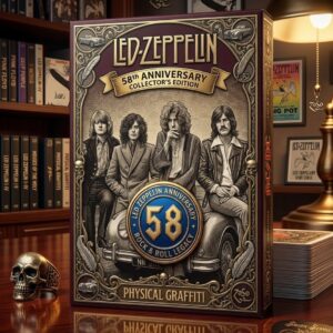 Led Zeppelin 58th Anniversary Playing Cards