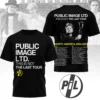 Public Image Ltd This Is Not The Last Tour 2026-2027 T-Shirt