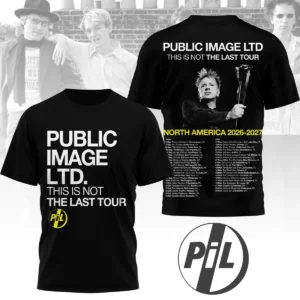 Public Image Ltd This Is Not The Last Tour 2026-2027 T-Shirt