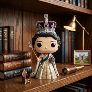 Queen Elizabeth II 100th Anniversary Special Edition Funko Pop Figure