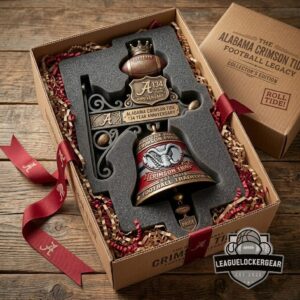 Alabama Crimson Tide 134th Football Years Anniversary Hanging Bell