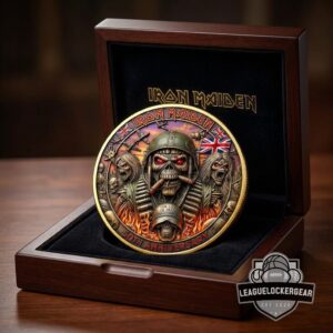 Iron Maiden 50th Anniversary Challenge Coin