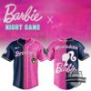 Milwaukee Brewers Barbie Night Game Baseball Jersey