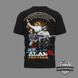 Alan Jackson Last Call One More For The Road The Finale T-Shirt