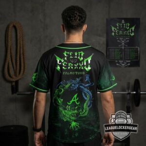 Atlanta Braves x Feid vs Ferxxo Falxo Tour 2026 Baseball Jersey