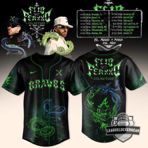 Atlanta Braves x Feid vs Ferxxo Falxo Tour 2026 Baseball Jersey