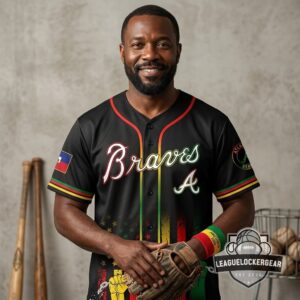 Atlanta Braves Juneteenth Freedom Day Baseball Jersey