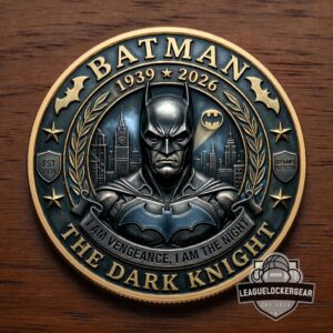 Batman 1939-2026 The Dark Knight Commemorative Challenge Coin