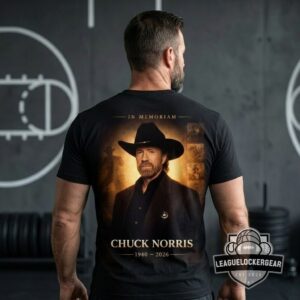 Chuck Norris In Memoriam The Immortal Legend T-Shirt