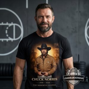 Chuck Norris In Memoriam The Immortal Legend T-Shirt