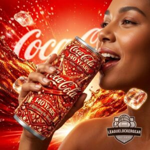 Coca-Cola 140 Years Anniversary 1886-2026 Soda Can Tumbler