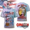 Courage the Cowardly Dog 250 Years Anniversary T-Shirt