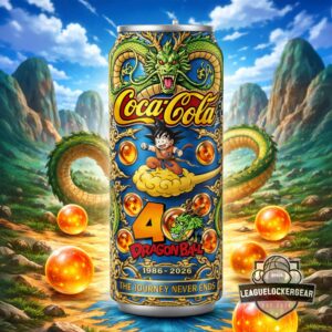 Dragon Ball 40th Anniversary 1986-2026 Soda Can Tumbler