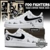Foo Fighters Take Cover Tour 2026 Custom Name Air Force 1 Shoes