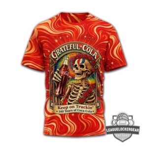 Grateful Dead Coca-Cola Keep on Truckin 140 Years T-Shirt