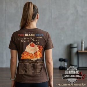 The Black Keys Peaches 'n' Kream World Tour '26 T-Shirt