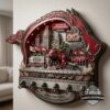 Arkansas Razorbacks Hog Call Wall Mounted Key Holder