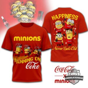 Minions Coca-Cola Running On Coke T-Shirt