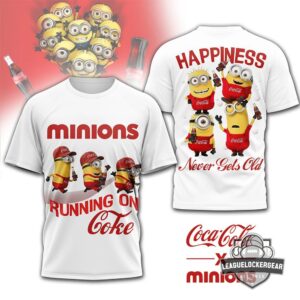 Minions Coca-Cola Running On Coke T-Shirt