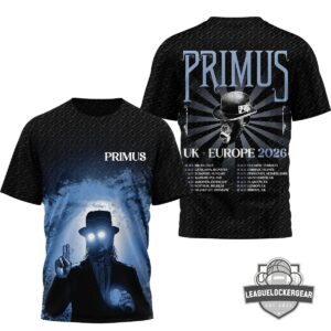 Primus UK Europe 2026 Tour T-Shirt