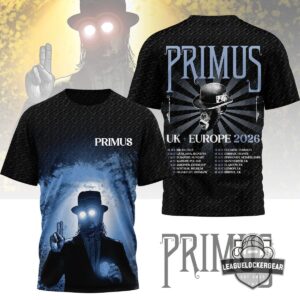 Primus UK Europe 2026 Tour T-Shirt