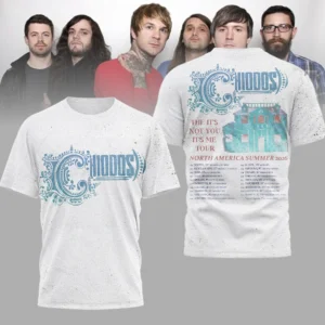 Chiodos The It's Not You, It's Me Tour North America Summer 2026 T-Shirt
