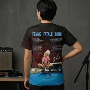 Mon Laferte Femme Fatale Tour 2026 T-Shirt