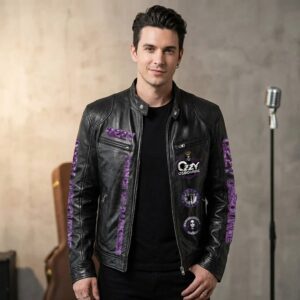 Ozzy Osbourne Prince of Darkness Leather Jacket