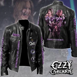 Ozzy Osbourne Prince of Darkness Leather Jacket