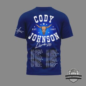 Cody Johnson Live '26 Tour Signature T-Shirt