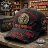 Iron Maiden 50th Anniversary Fear Of The Dark Baseball Cap