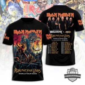 Iron Maiden World Tour 3D T-Shirt