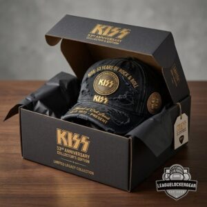KISS 53rd Anniversary Distressed Hat