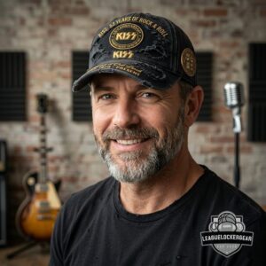 KISS 53rd Anniversary Distressed Hat